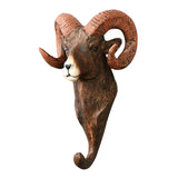 Max Creative Wall Mounted Resin Animal Hooks Coat Hat Hanger Holder Antelope