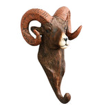 Max Creative Wall Mounted Resin Animal Hooks Coat Hat Hanger Holder Antelope