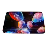 Jellyfish Rugs Flannel Carpet Fish Doormat Bathmats P1276CN