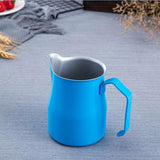 Maxbell Espresso Milk Frothing Pitcher Stainless Latte Art Coffee Jug 750ml Blue