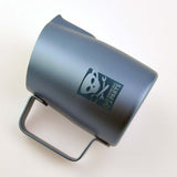 Maxbell Espresso Milk Frothing Pitcher Stainless Latte Art Coffee Jug 420ml Gray