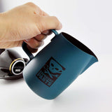 Maxbell Espresso Milk Frothing Pitcher Stainless Latte Art Coffee Jug 420ml Green
