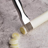 Maxbell Stainless Steel Scallion Spring Onion Vegetable Shredder Slicer Knife Cutter