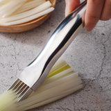 Maxbell Stainless Steel Scallion Spring Onion Vegetable Shredder Slicer Knife Cutter