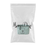 Max Simple Pure Color Cotton and Linen Cartoon Storage Bag Green