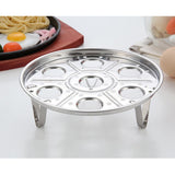Max Stainless Egg Steamer Rack for Instant Pot Pressure Cooker & Egg Slicer 8cm