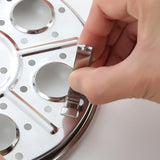 Max Stainless Egg Steamer Rack for Instant Pot Pressure Cooker & Egg Slicer 8cm