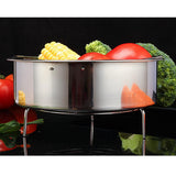 Max Stainless Steamer Stock Pot Sauce Pan Insert Pasta Vegetable Strainer 21cm
