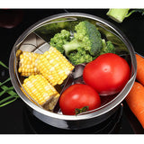 Max Stainless Steamer Stock Pot Sauce Pan Insert Pasta Vegetable Strainer 21cm