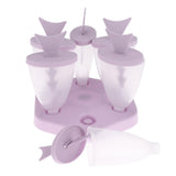 Max Tropical Fish Ice Pop Mold Ice Cream Mould Juice Fruit Lolly Maker Purple