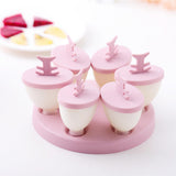 Max Ice Cream Mould Ice Pop Mold Yogurt Cube Lolly Popsicle DIY Pink