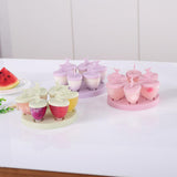 Max Ice Cream Mould Ice Pop Mold Yogurt Cube Lolly Popsicle DIY Pink