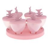 Max Ice Cream Mould Ice Pop Mold Yogurt Cube Lolly Popsicle DIY Pink