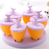Max Ice Cream Mould Ice Pop Mold Yogurt Cube Lolly Popsicle DIY Purple