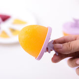Max Ice Cream Mould Ice Pop Mold Yogurt Cube Lolly Popsicle DIY Purple