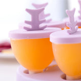 Max Ice Cream Mould Ice Pop Mold Yogurt Cube Lolly Popsicle DIY Purple