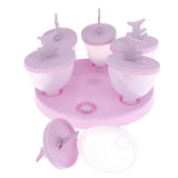 Max Ice Cream Mould Ice Pop Mold Yogurt Cube Lolly Popsicle DIY Purple