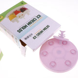 Max Ice Cream Mould Ice Pop Mold Yogurt Cube Lolly Popsicle DIY Purple