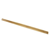 Max Stainless Long Chopsticks Metal Reusable Chopsticks Dinnerware Golden