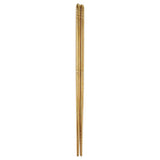 Max Stainless Long Chopsticks Metal Reusable Chopsticks Dinnerware Golden
