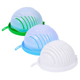 Maxbell 60 Second Salad Maker Cutter Bowl Cutter Slicer Healthy Salad Tool Green