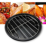 Max Stainless Steel Barbecue Grill Cooking Grill BBQ Replacement Round 20cm