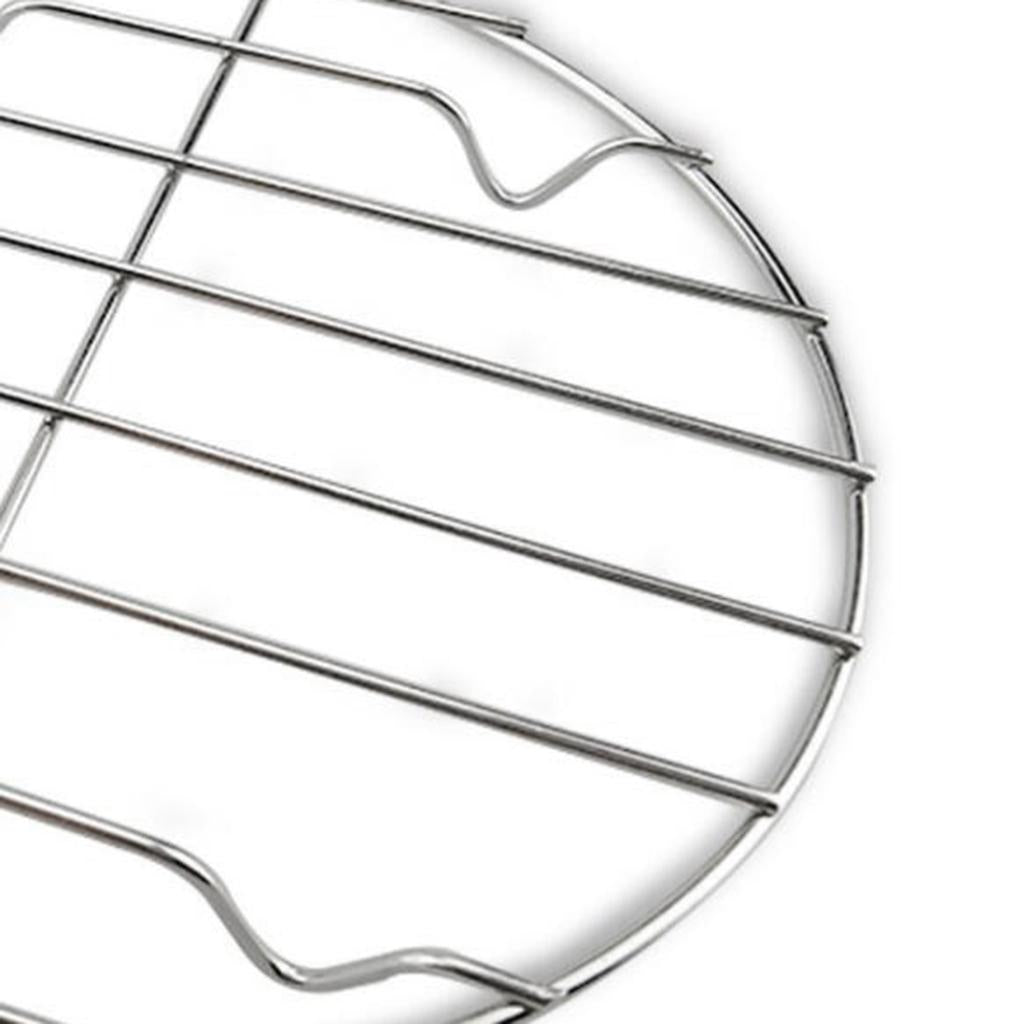 Max Stainless Steel Barbecue Grill Cooking Grill BBQ Replacement Round 20cm