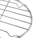 Max Stainless Steel Barbecue Grill Cooking Grill BBQ Replacement Round 20cm