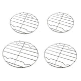 Max Stainless Steel Barbecue Grill Cooking Grill BBQ Replacement Round 20cm