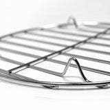 Max Stainless Steel Barbecue Grill Cooking Grill BBQ Replacement Round 22cm