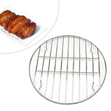 Max Stainless Steel Barbecue Grill Cooking Grill BBQ Replacement Round 28cm