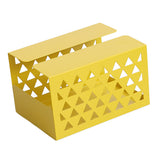 Max Tissue Box Holder, Retangular Napkin Holder Paper Case Dispenser Yellow S