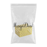 Max Tissue Box Holder, Retangular Napkin Holder Paper Case Dispenser Yellow S