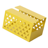 Max Tissue Box Holder, Retangular Napkin Holder Paper Case Dispenser Yellow S