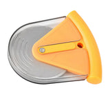 Maxbell Stainless Steel Pizza Cake Wheel Cutter Slicer Blade Food Cutter Orange