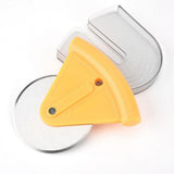 Maxbell Stainless Steel Pizza Cake Wheel Cutter Slicer Blade Food Cutter Orange