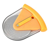 Maxbell Stainless Steel Pizza Cake Wheel Cutter Slicer Blade Food Cutter Orange