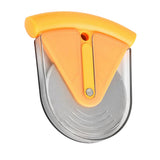 Maxbell Stainless Steel Pizza Cake Wheel Cutter Slicer Blade Food Cutter Orange