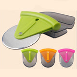 Maxbell Stainless Steel Pizza Cake Wheel Cutter Slicer Blade Food Cutter Green