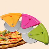Maxbell Stainless Steel Pizza Cake Wheel Cutter Slicer Blade Food Cutter Green