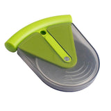 Maxbell Stainless Steel Pizza Cake Wheel Cutter Slicer Blade Food Cutter Green