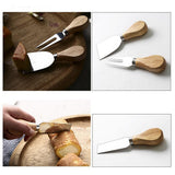 Maxbell Cheese Handle Set Cheese Knives Stainless Steel Butter Fork Set
