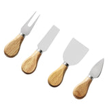 Maxbell Cheese Handle Set Cheese Knives Stainless Steel Butter Fork Set