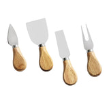 Maxbell Cheese Handle Set Cheese Knives Stainless Steel Butter Fork Set