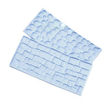 Max 2x/Set Fondant Cake Mold Cutter Sugarcraft Tool Rock Stone And Wall