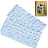 Max 2x/Set Fondant Cake Mold Cutter Sugarcraft Tool Rock Stone And Wall