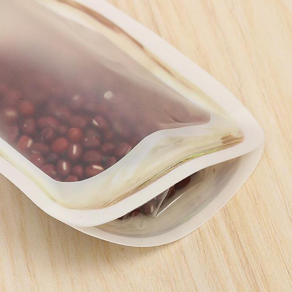 Max Bottle Design Candy Biscuit Seal Bags Ziplock Bag PE Red 3pcs