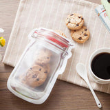 Max Bottle Design Candy Biscuit Seal Bags Ziplock Bag PE Red 3pcs