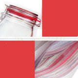 Max Bottle Design Candy Biscuit Seal Bags Ziplock Bag PE Red 3pcs