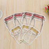 Max Bottle Design Candy Biscuit Seal Bags Ziplock Bag PE Red 3pcs